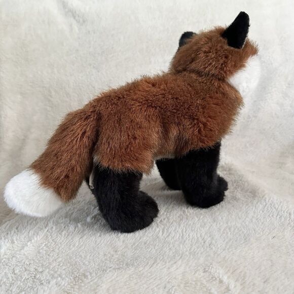 Douglas Cuddle Toys Scarlett Red Fox Dlux 12” Stuffed Animal Toy Realistic - Picture 3 of 7